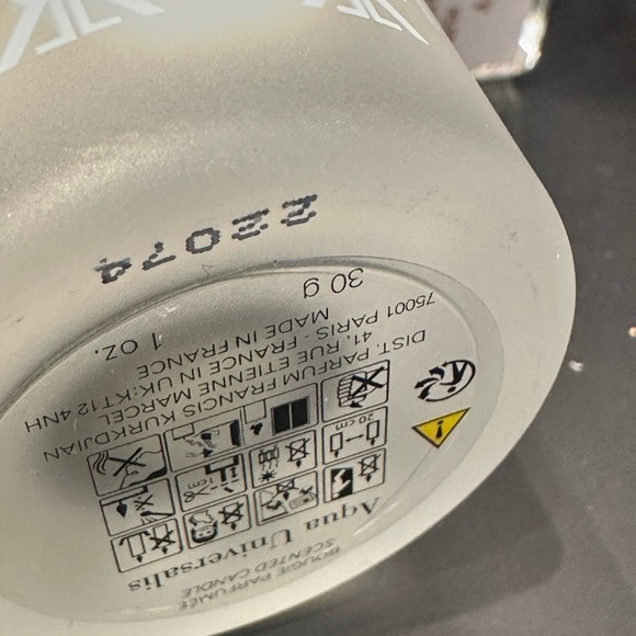 Maison F Kurkdjian Aqua Universalis candle and perfume sample. New with boxes. - Picture 4 of 4